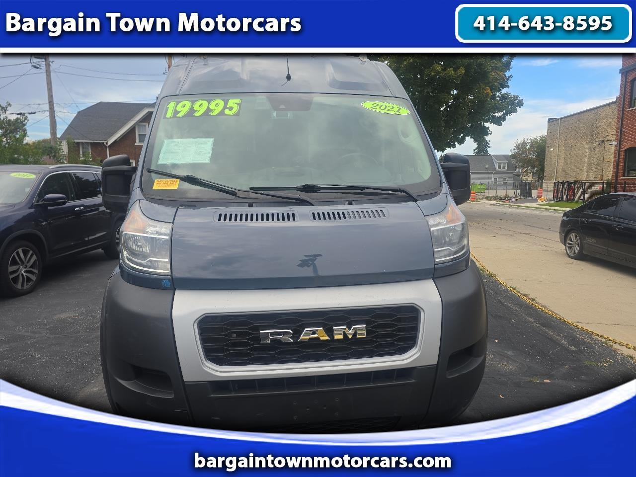2021 RAM Promaster 3500 High Roof 159-in. WB Ext