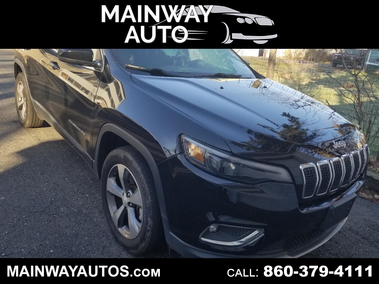 Used 2019 Jeep Cherokee 4dr Limited for Sale in Winsted CT 06098