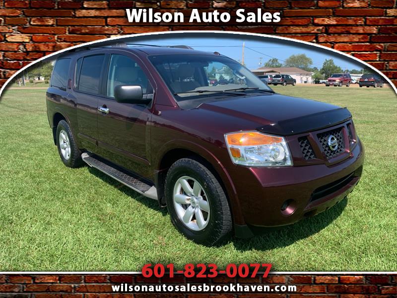 Used 2013 Nissan Armada SV 2WD for Sale in Brookhaven MS 39601 Wilson