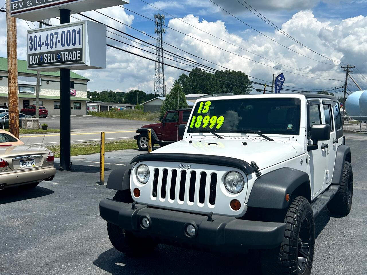 Used 2013 Jeep Wrangler Unlimited Sport 4WD for Sale in Princeton WV 