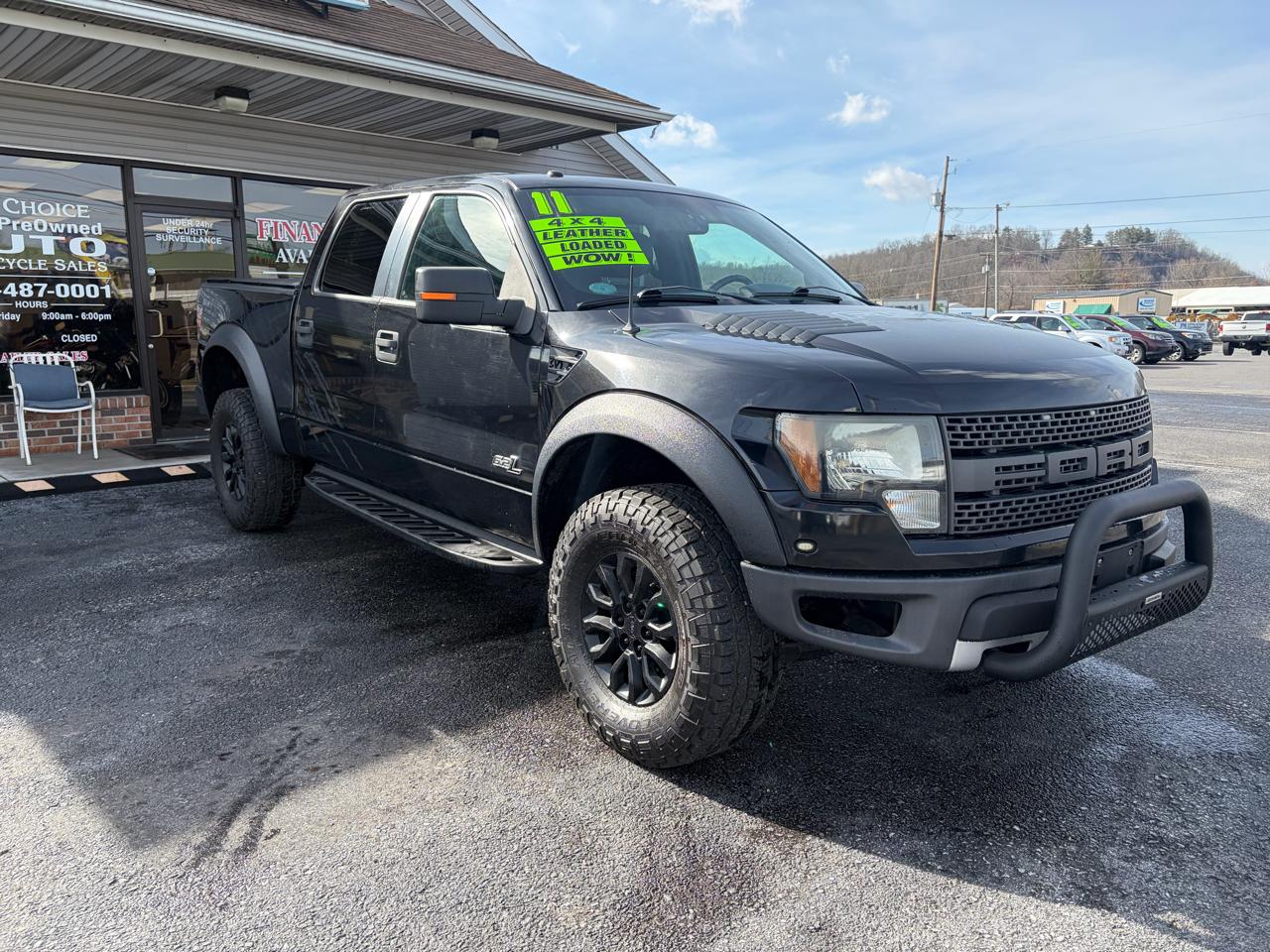 Ford F-150 SVT Raptor SuperCrew 5.5-ft. Bed 4WD 2011