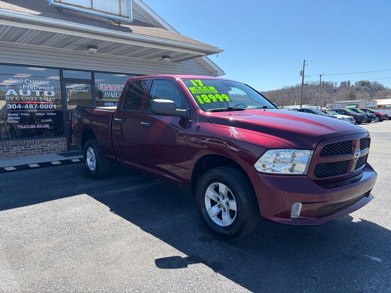 2017 RAM 1500 Tradesman Quad Cab 4WD