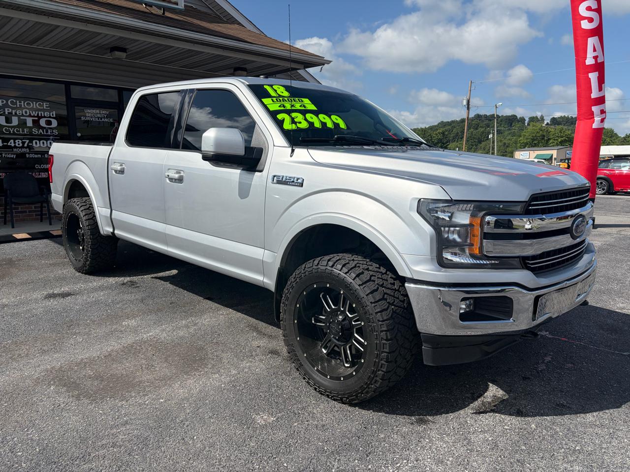 Ford F-150 4WD SuperCrew 139" Lariat 2018