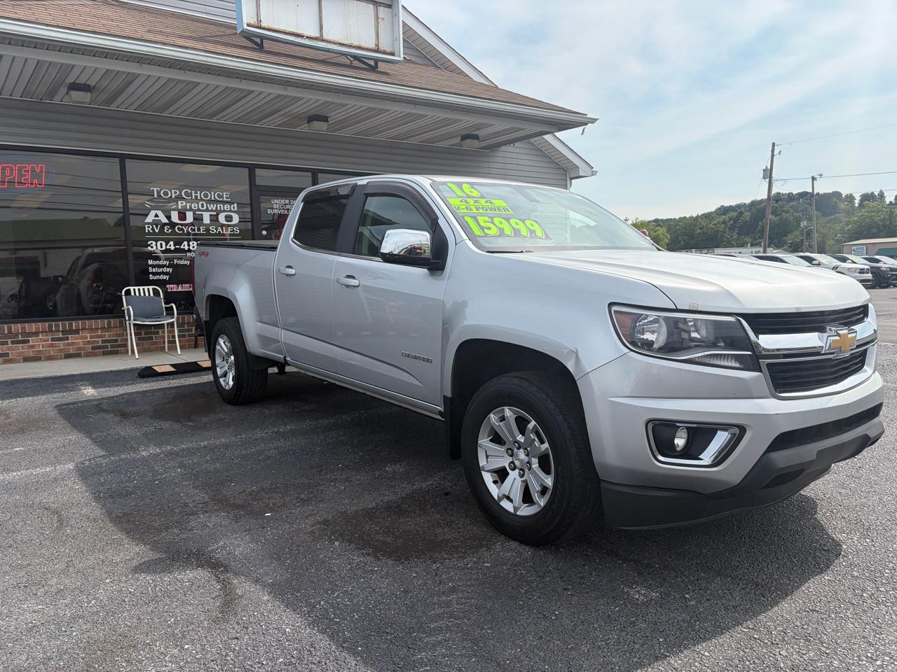 Chevrolet Colorado LT Crew Cab 4WD Long Box 2016