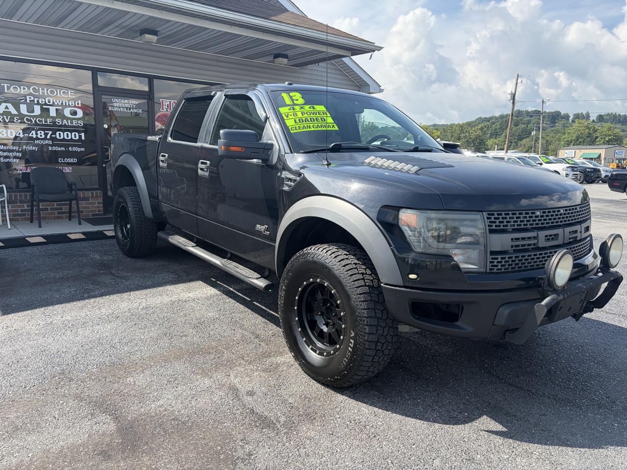 Ford F-150 SVT Raptor SuperCrew 5.5-ft. Bed 4WD 2013
