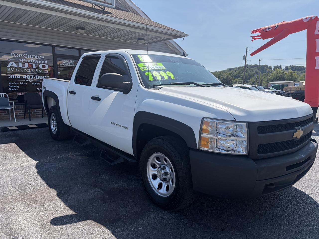 2012 Chevrolet Silverado 1500 Work Truck Crew Cab Short Box 4WD