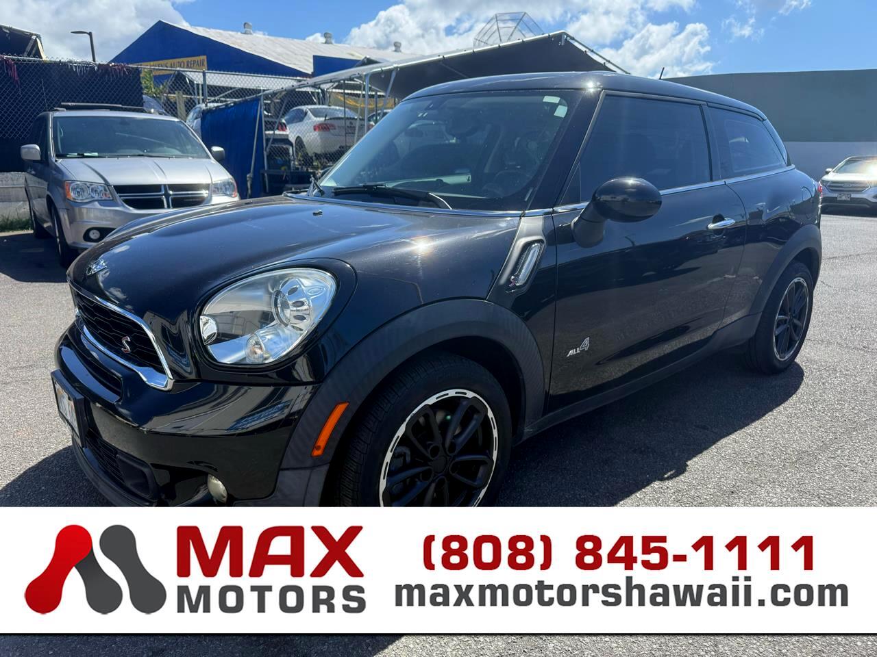2015 MINI Paceman S ALL4