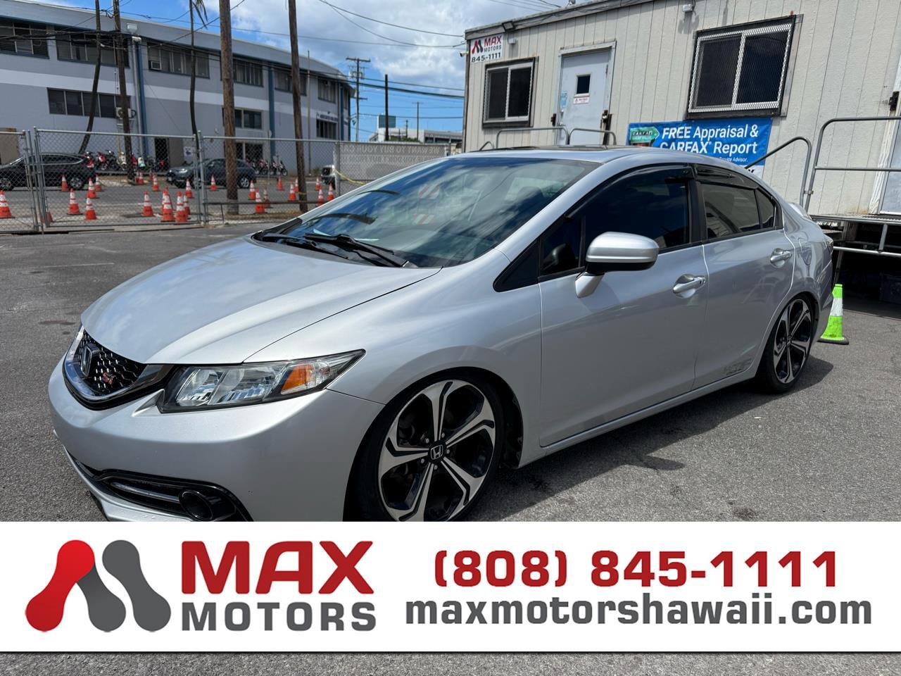2015 Honda Civic Si Sedan 6-Speed MT