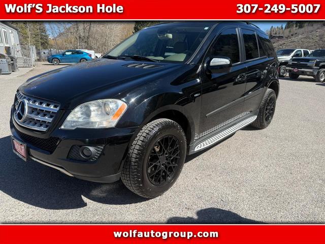 Black 2009 Mercedes-Benz M-Class ML 320 BlueTEC 4MATIC SUV / Crossover All-Wheel Drive Automatic