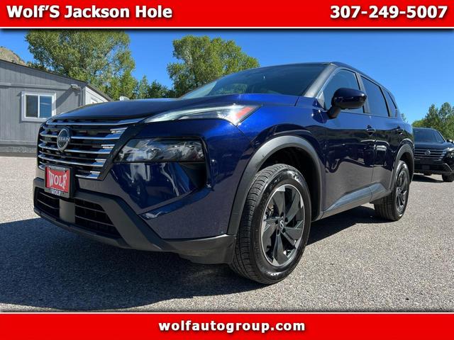 Blue 2025 Nissan Rogue SV AWD SUV / Crossover All-Wheel Drive Continuously Variable Transmission
