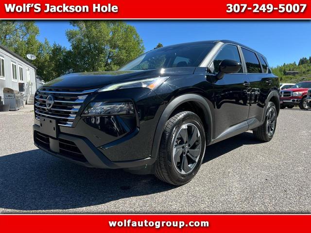 Black 2025 Nissan Rogue SV AWD SUV / Crossover All-Wheel Drive Continuously Variable Transmission