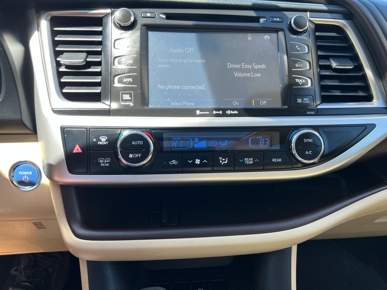 Toyota Highlander Hybrid  2016