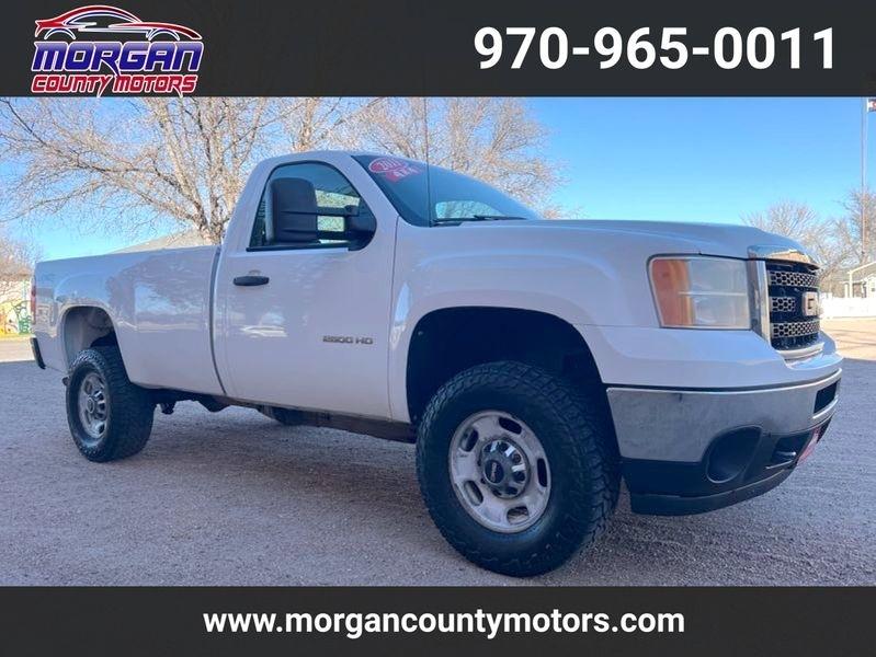 GMC Sierra 2500HD 4WD Reg Cab 133.7" Work Truck 2011