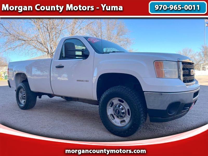 2011 GMC Sierra 2500HD 4WD Reg Cab 133.7" Work Truck