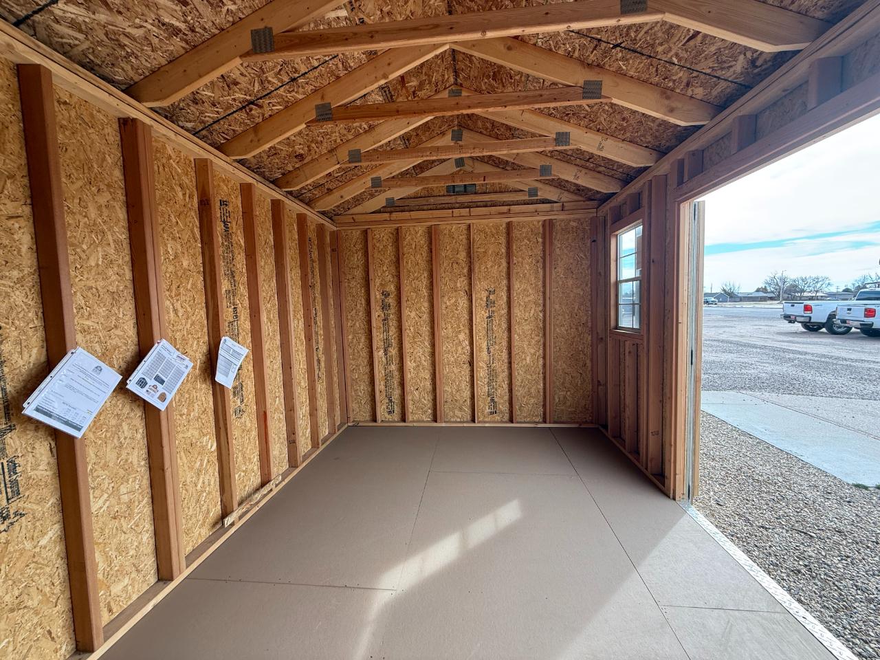 Derksen Portable Buildings Side Utility  2025