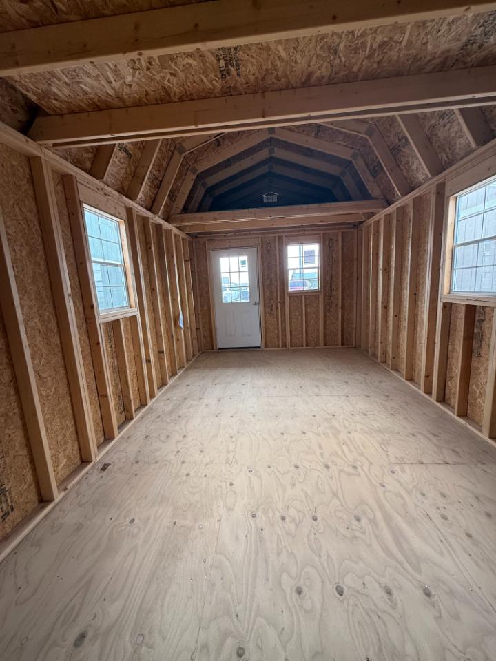 Derksen Portable Buildings Lofted Barn Cabin  2025