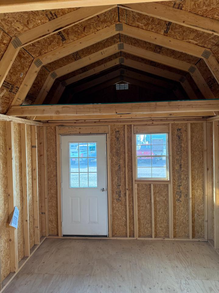 Derksen Portable Buildings Lofted Barn Cabin  2025