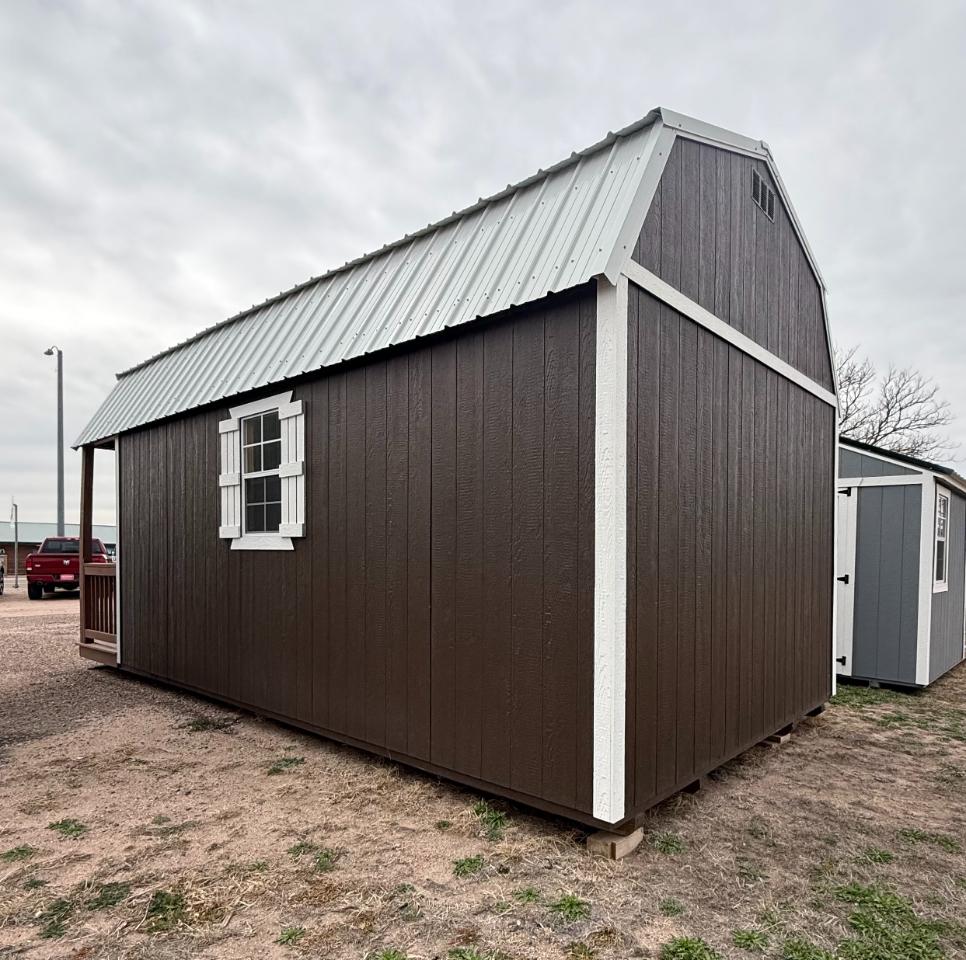 Derksen Portable Buildings Lofted Barn Cabin  2025