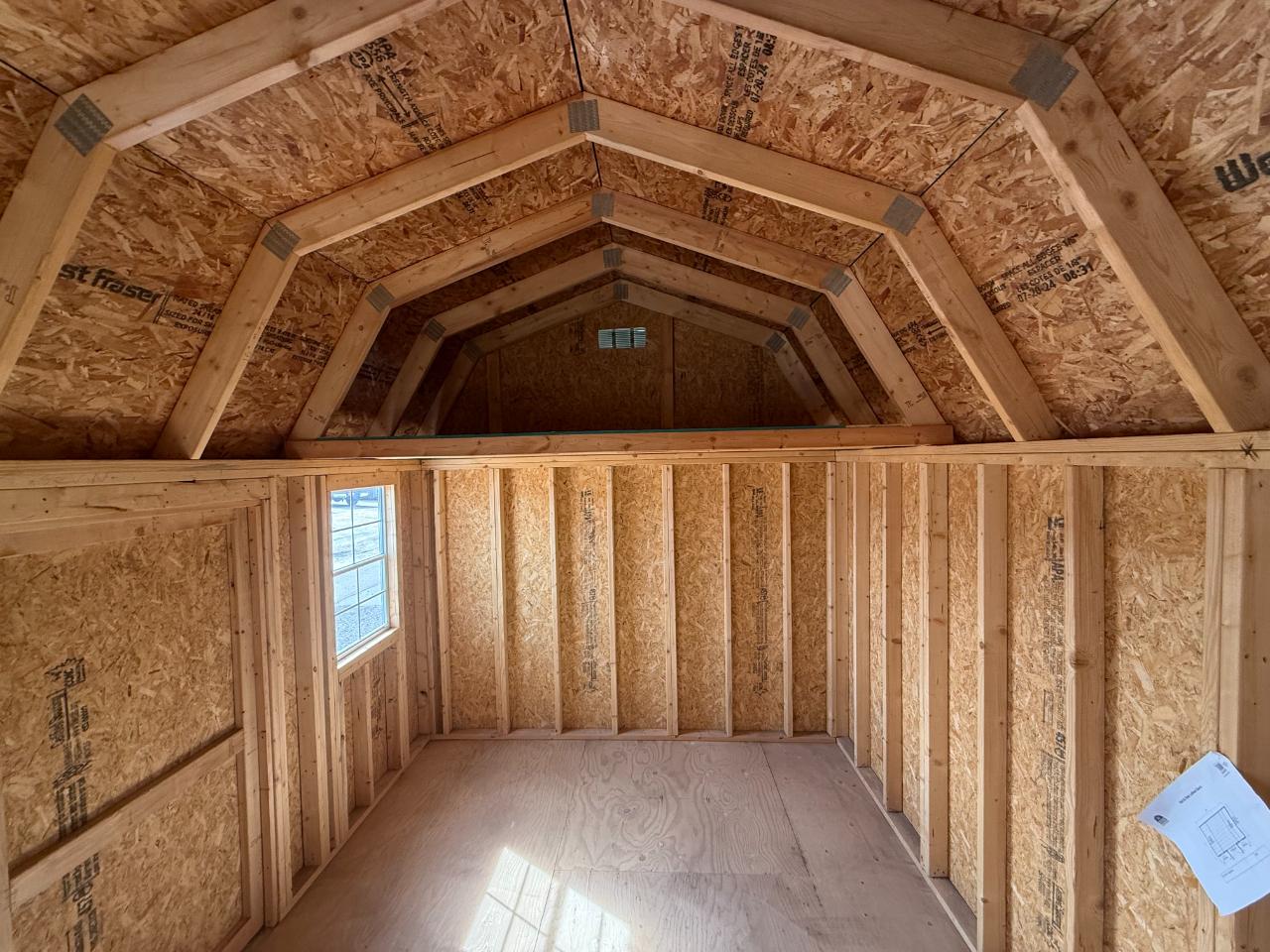 Derksen Portable Buildings Side Lofted Barn  2025