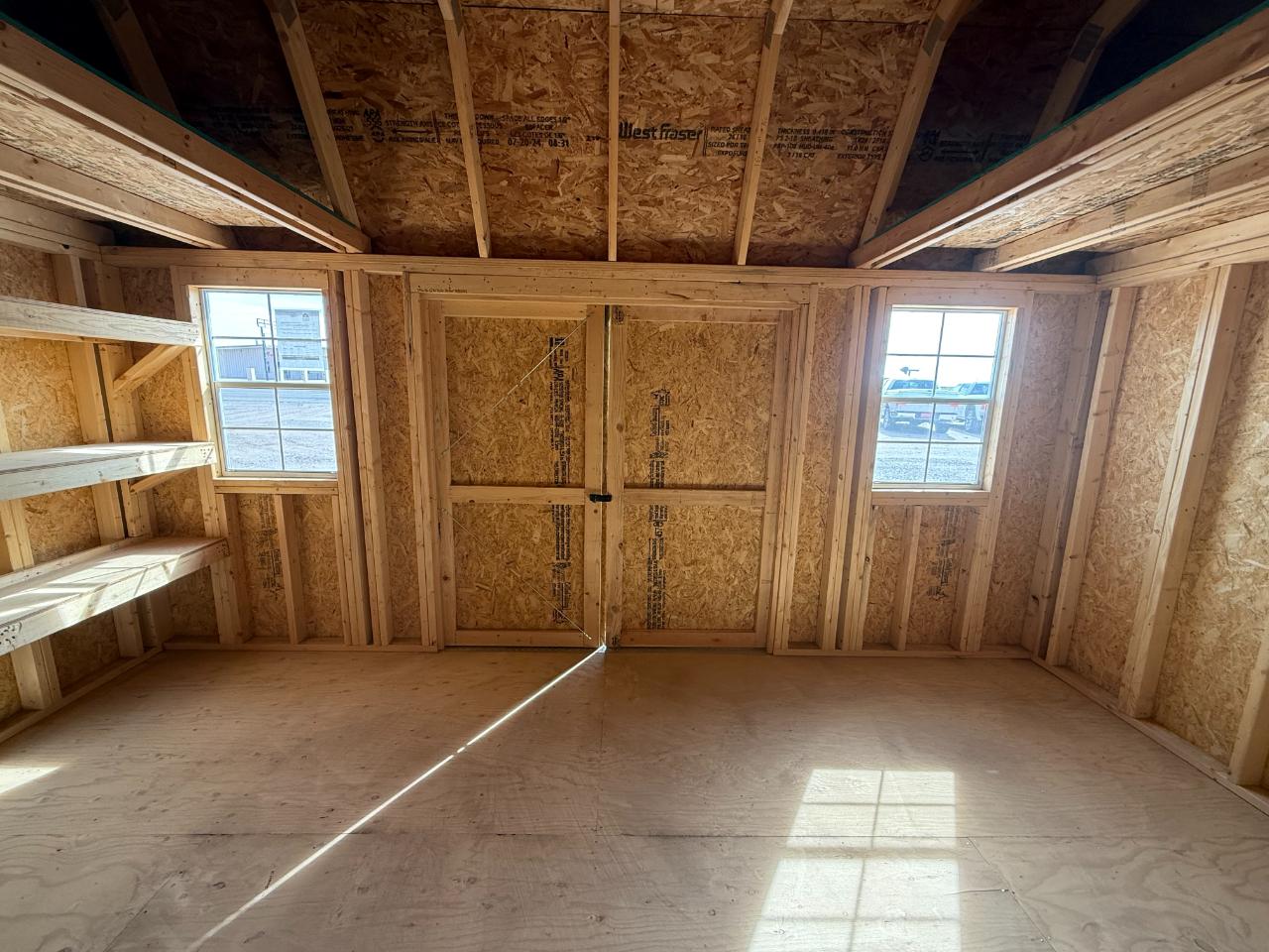 Derksen Portable Buildings Side Lofted Barn  2025