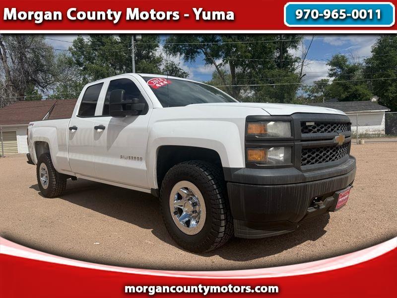 Chevrolet Silverado 1500 4WD Double Cab 143.5" Work Truck w/1WT 2014