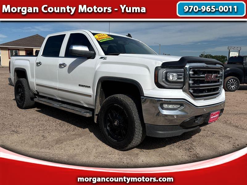 GMC Sierra 1500 4WD Crew Cab 143.5" SLT 2016
