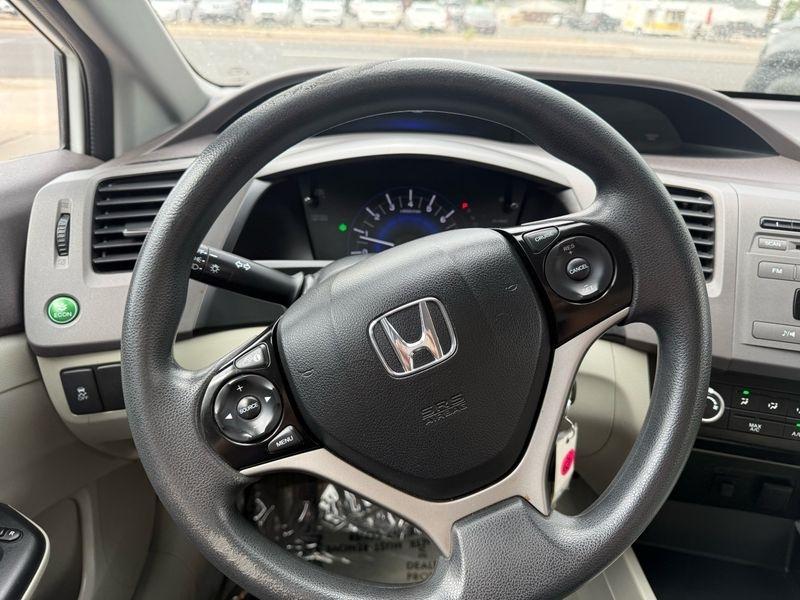 Honda Civic Sdn 4dr Auto LX 2012