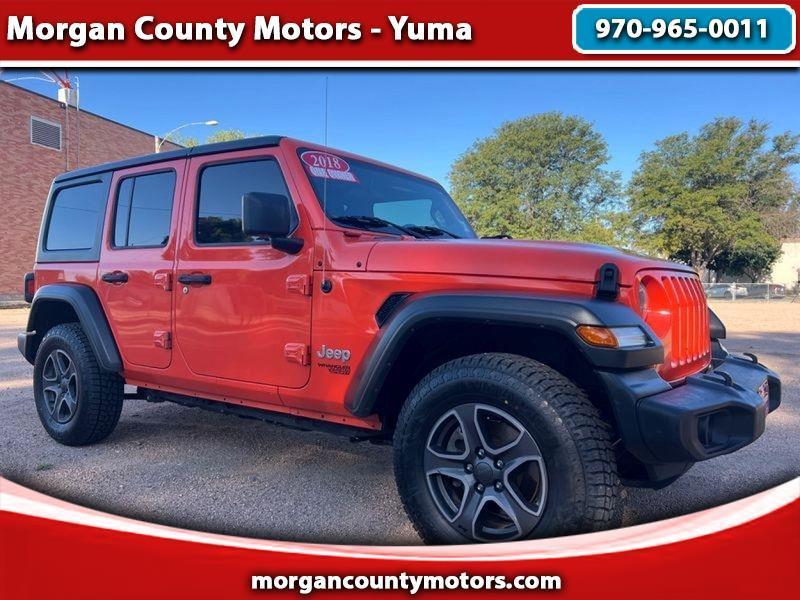 Jeep Wrangler Unlimited Sport S 4x4 2018