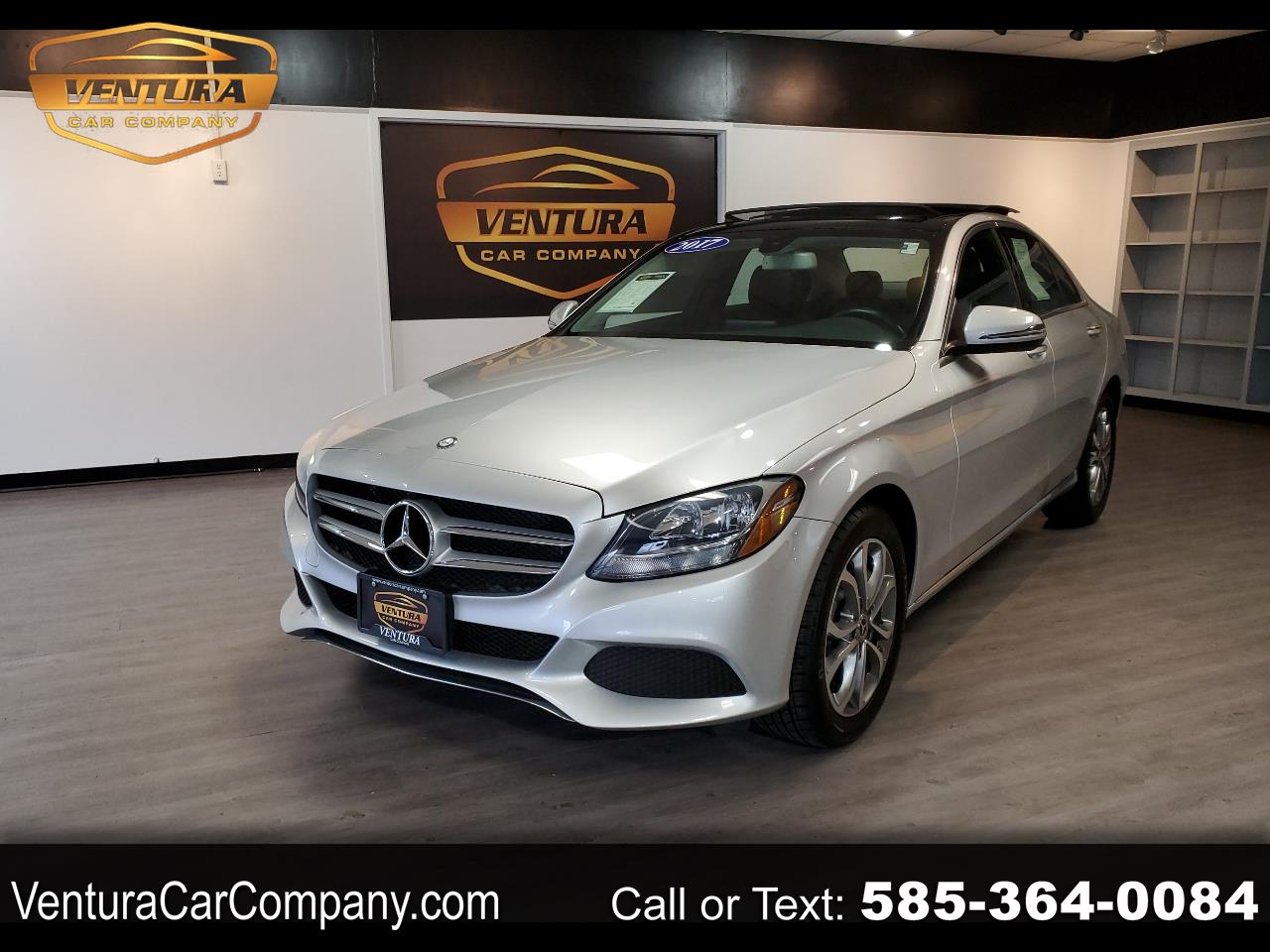 Used 17 Mercedes Benz C Class C300 4matic Sedan For Sale In Fairport Ny Ventura Car Company