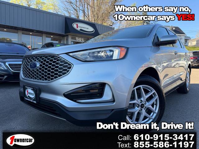Silver 2023 Ford Edge ST Line AWD SUV / Crossover All-Wheel Drive Automatic