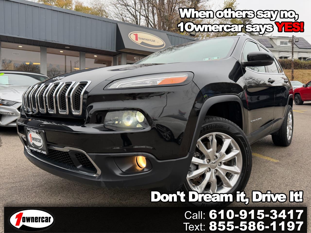 2015 Jeep Cherokee 4WD 4dr Limited