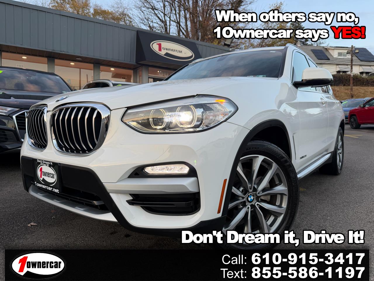 2018 BMW X3 xDrive30i Sports Activity Vehicle