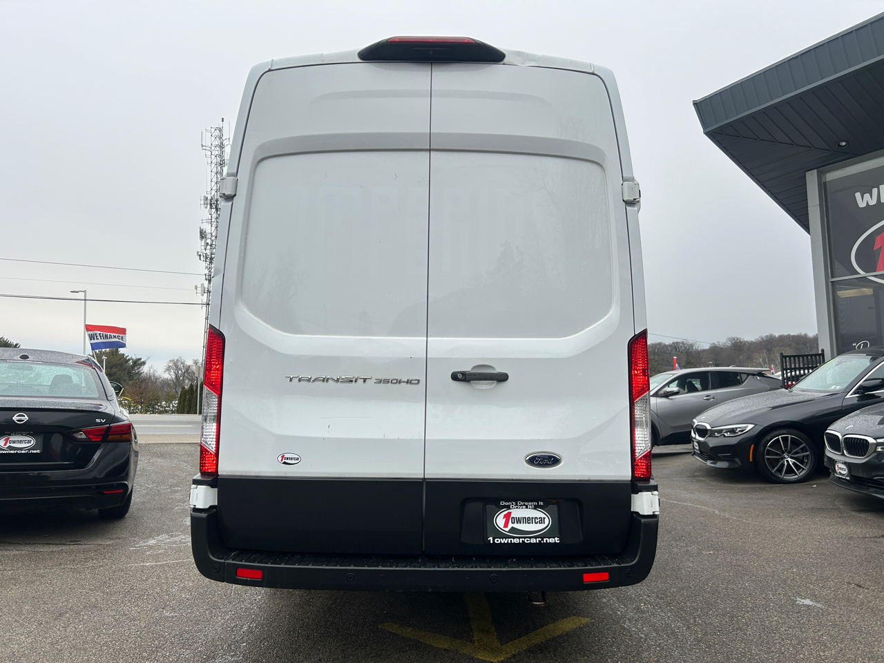 Ford Transit Cargo Van T-350 HD 148" EL Hi Rf 10360 GVWR DRW RWD 2021