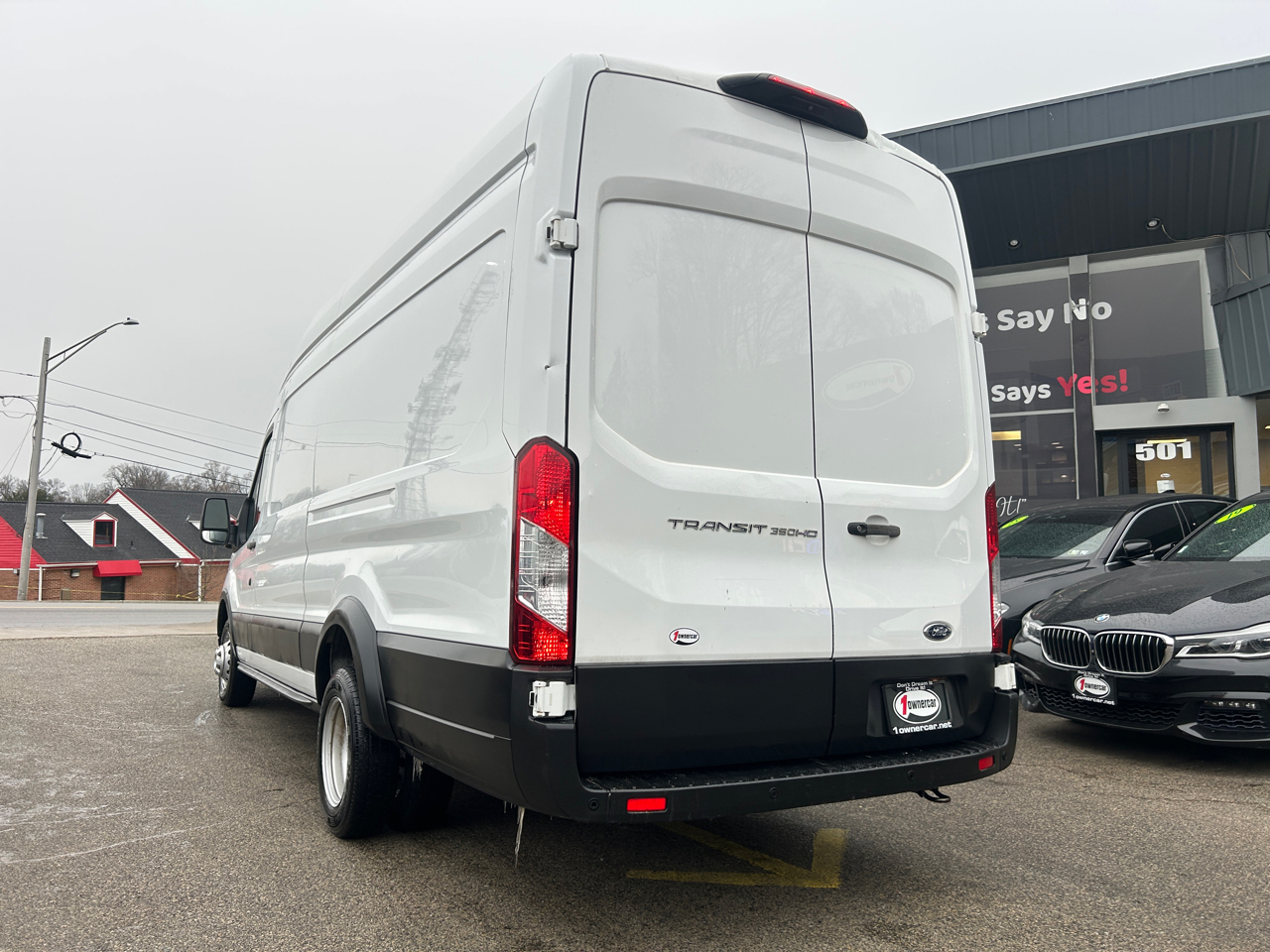 Ford Transit Cargo Van T-350 HD 148" EL Hi Rf 10360 GVWR DRW RWD 2021