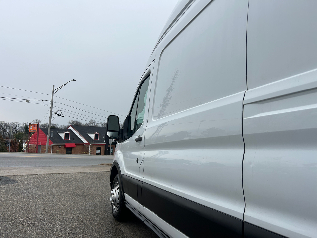 Ford Transit Cargo Van T-350 HD 148" EL Hi Rf 10360 GVWR DRW RWD 2021