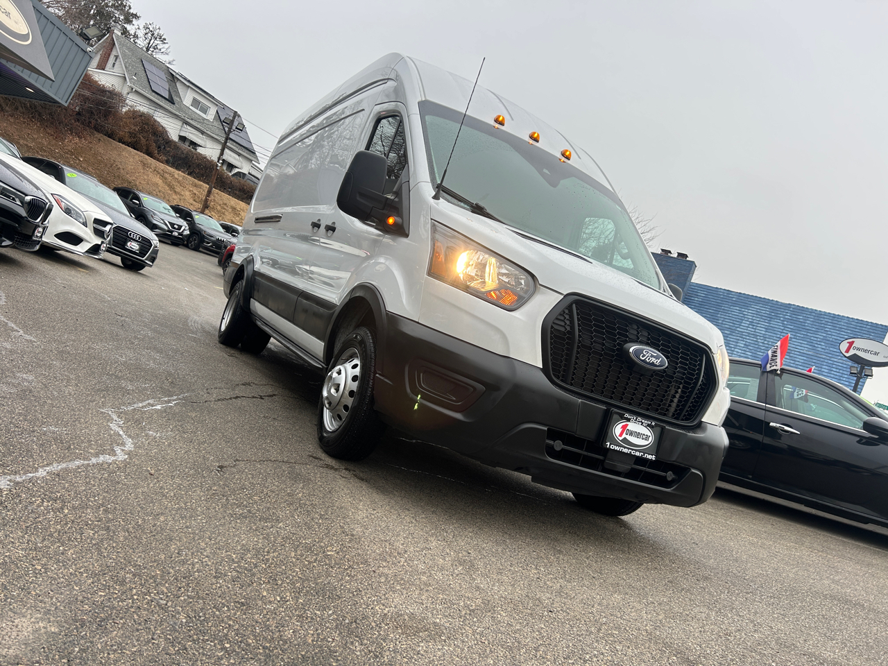 Ford Transit Cargo Van T-350 HD 148" EL Hi Rf 10360 GVWR DRW RWD 2021