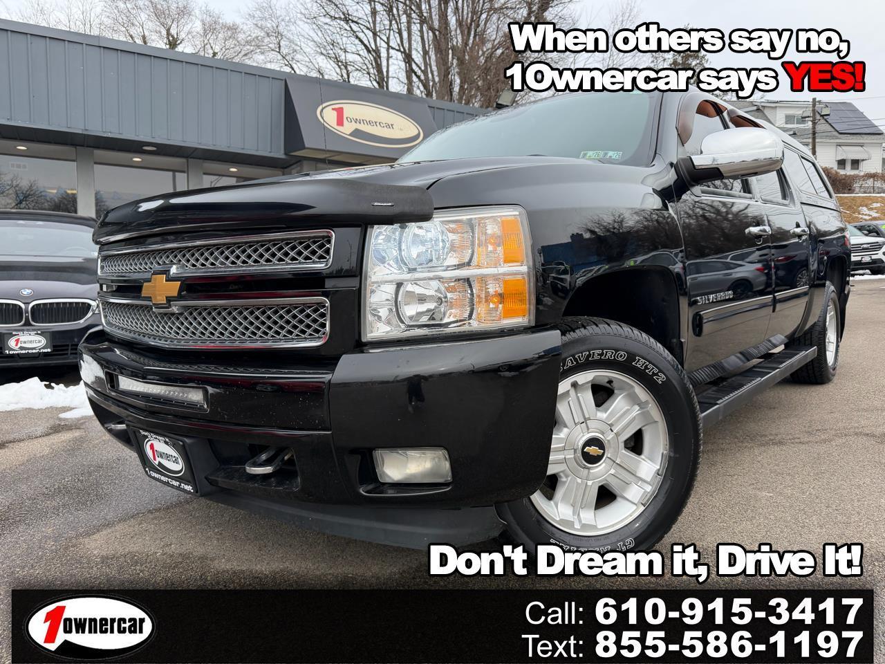 2013 Chevrolet Silverado 1500 4WD Crew Cab 143.5" LT
