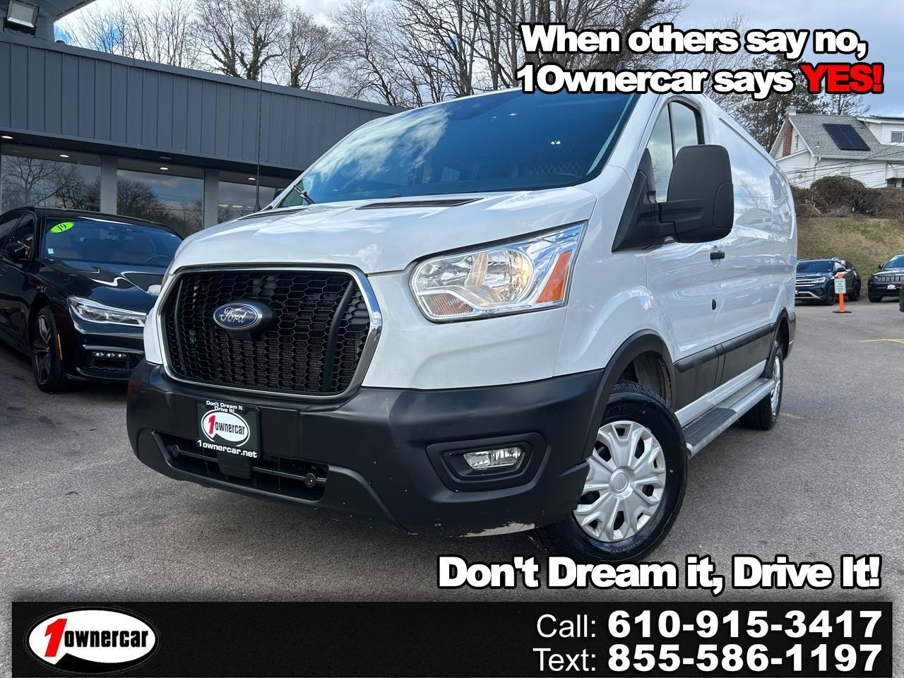 2022 Ford Transit Cargo Van T-250 130" Low Rf 9070 GVWR RWD