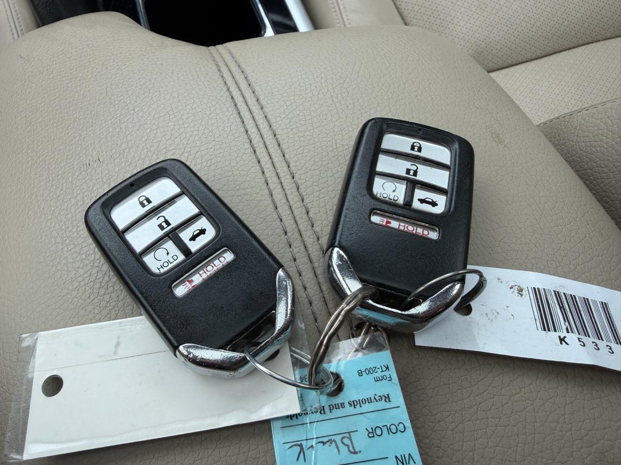 Honda Accord Hybrid Touring Sedan 2017