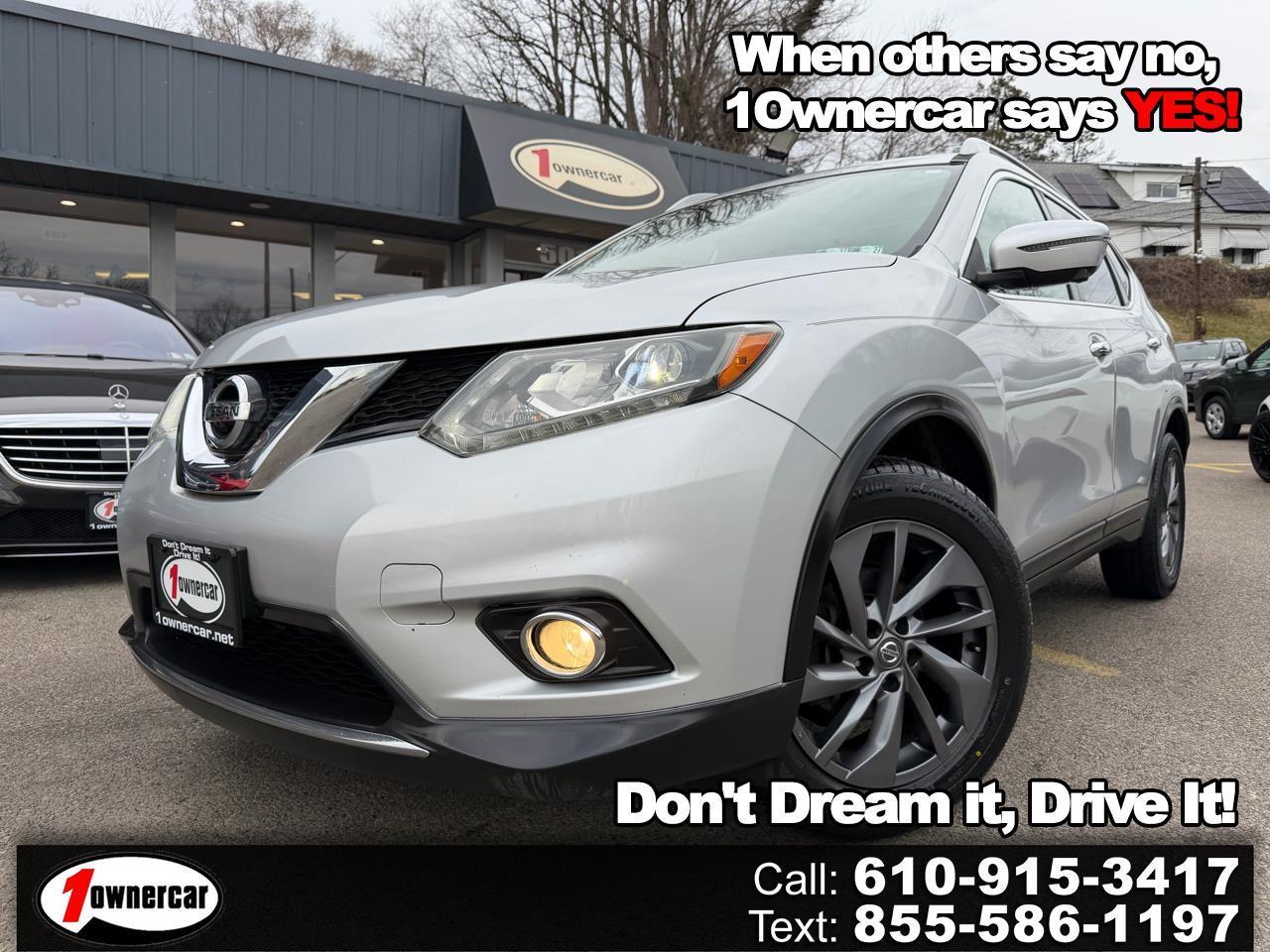 Nissan Rogue AWD 4dr SL 2016