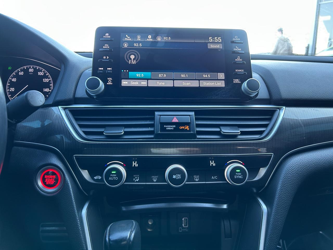 Honda Accord Sedan Sport 1.5T CVT 2019