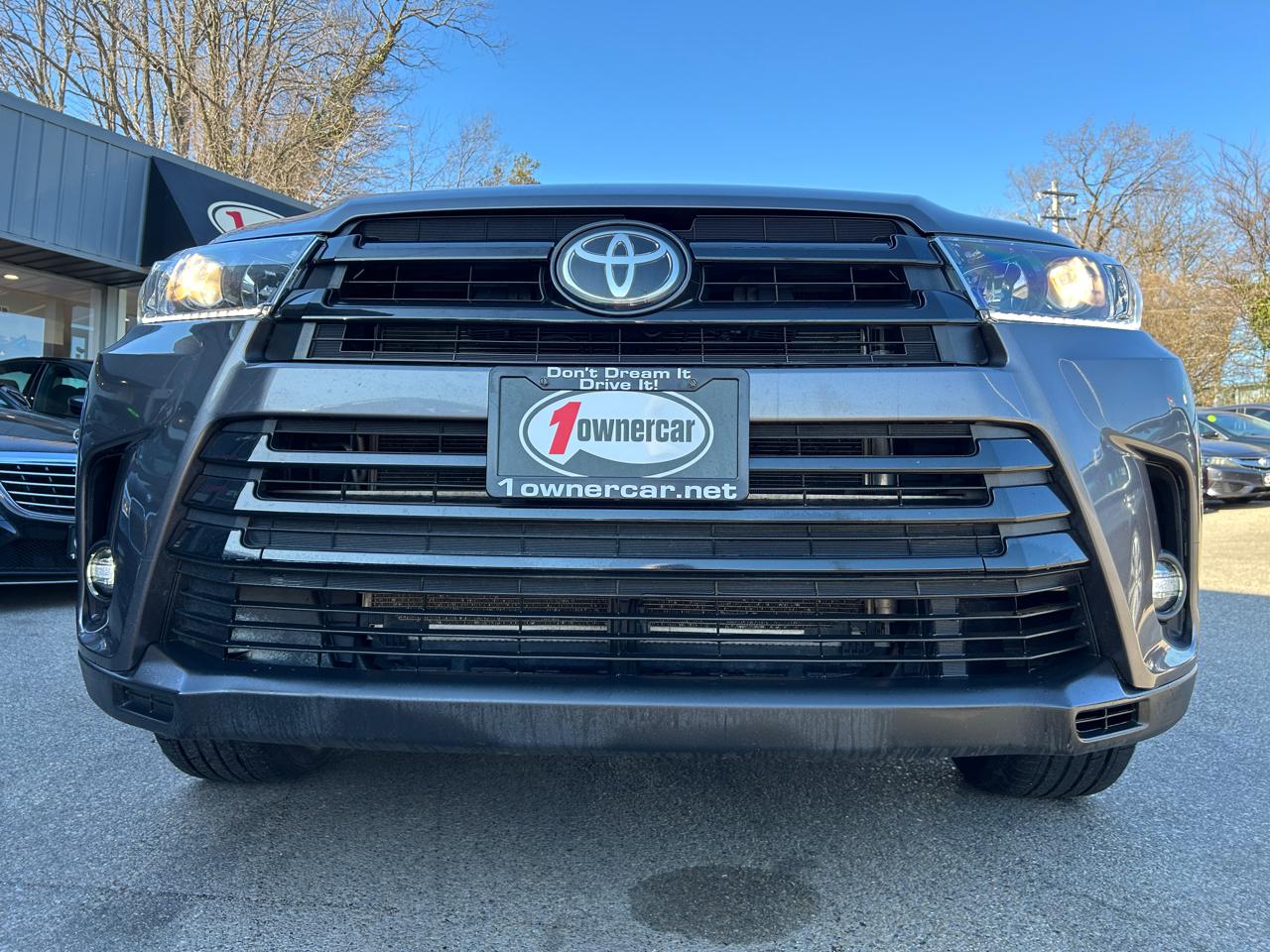 Toyota Highlander XLE V6 AWD (Natl) 2019