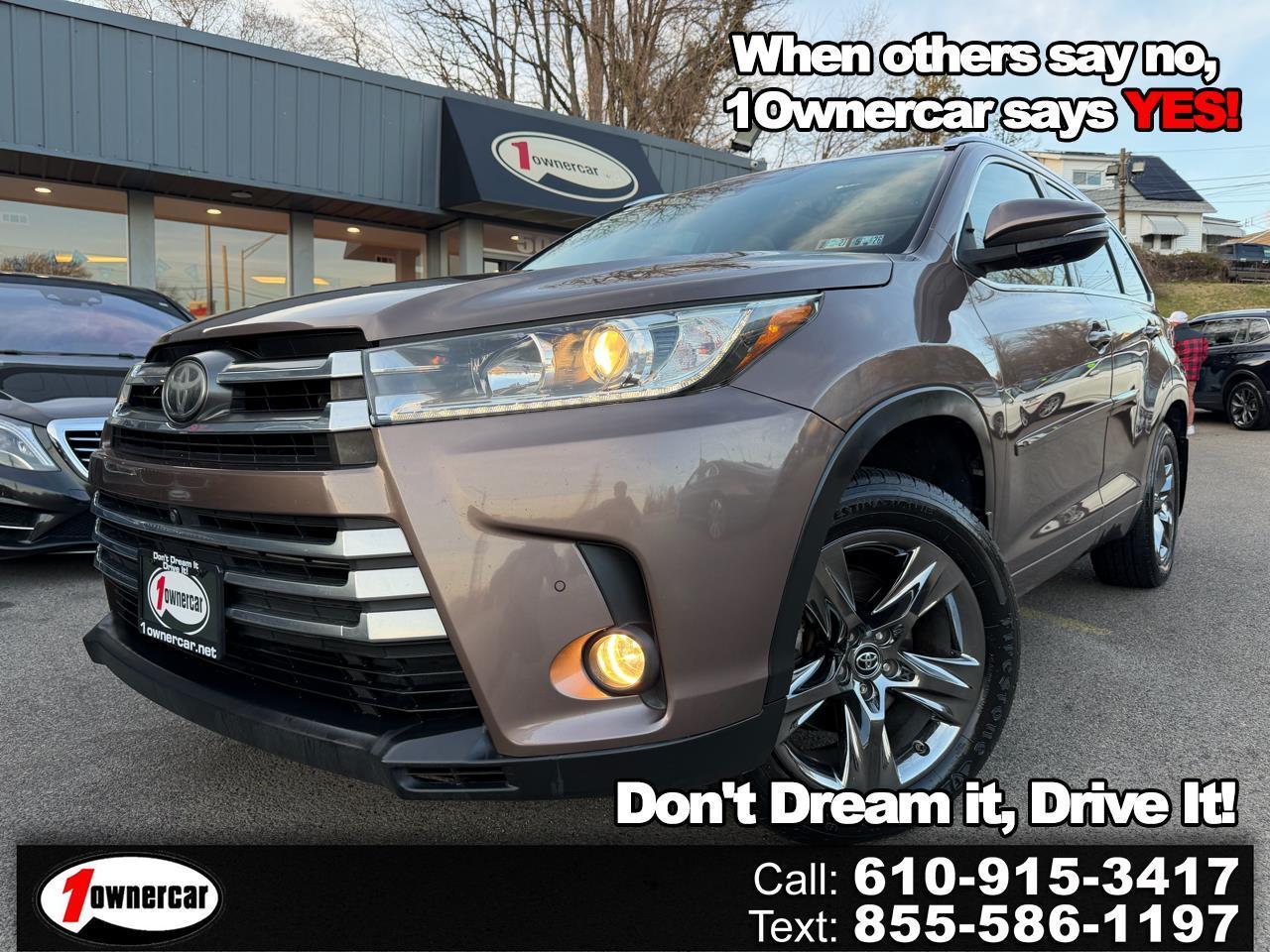 2017 Toyota Highlander Limited V6 AWD (Natl)