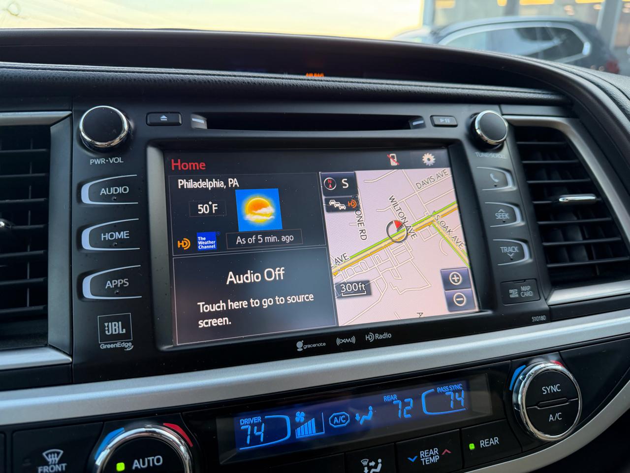 Toyota Highlander Limited V6 AWD (Natl) 2017