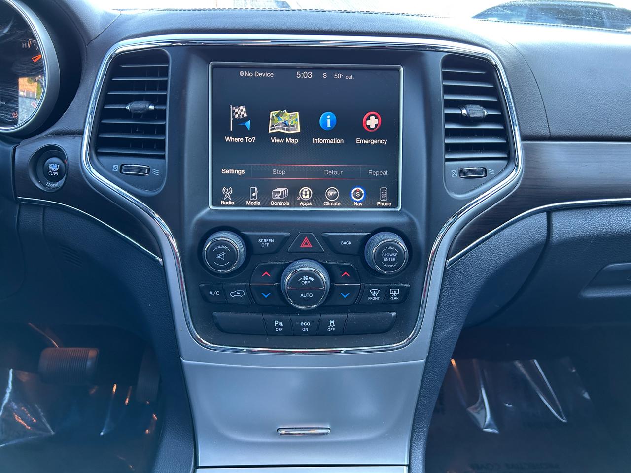 Jeep Grand Cherokee 4WD 4dr Overland 2015