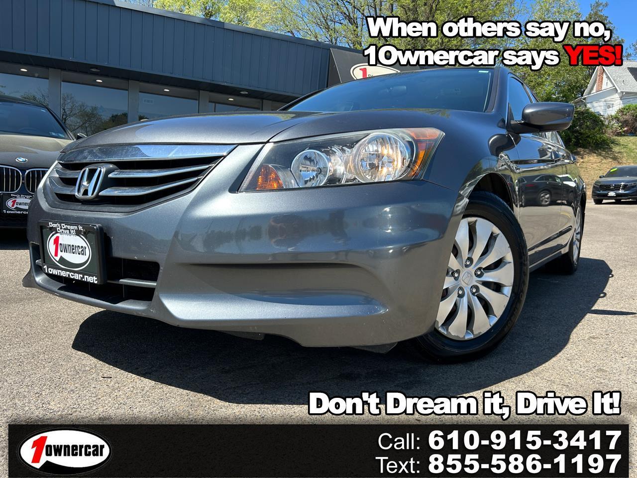 2012 Honda Accord Sdn 4dr I4 Auto LX