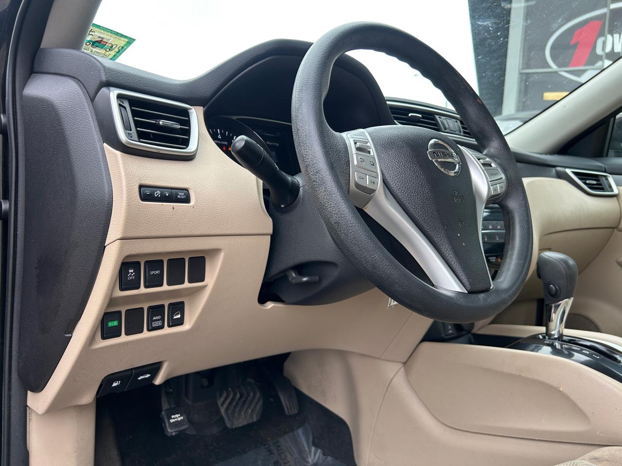 Nissan Rogue AWD 4dr S 2016