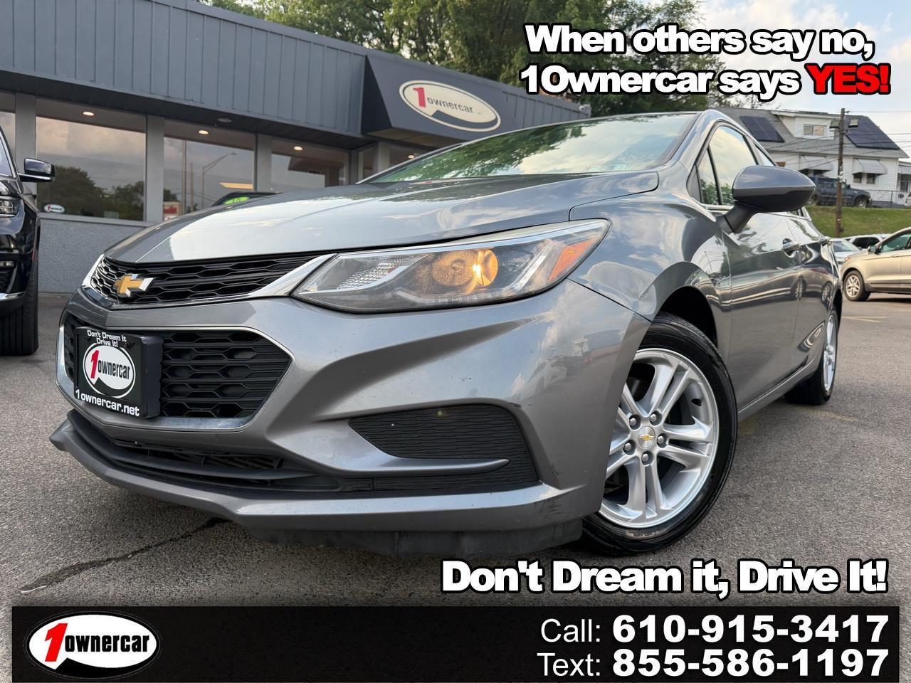 2018 Chevrolet Cruze 4dr Sdn 1.4L LT w/1SD