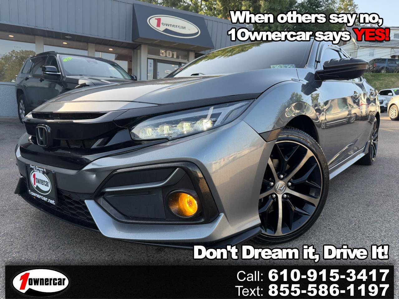 2021 Honda Civic Hatchback Sport CVT