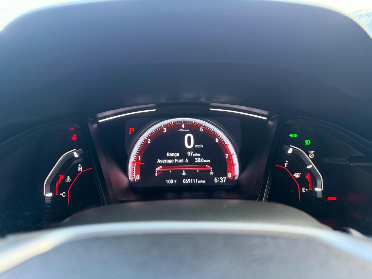 Honda Civic Hatchback Sport CVT 2021